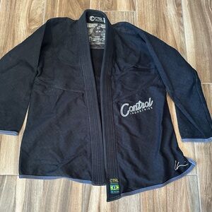 Control Industries Black Martial Arts Gi Jacket - Easy E Control CTRL Gi
